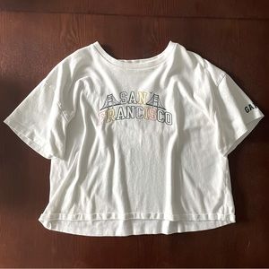 Gap san francisco boxy graphic tee in size L